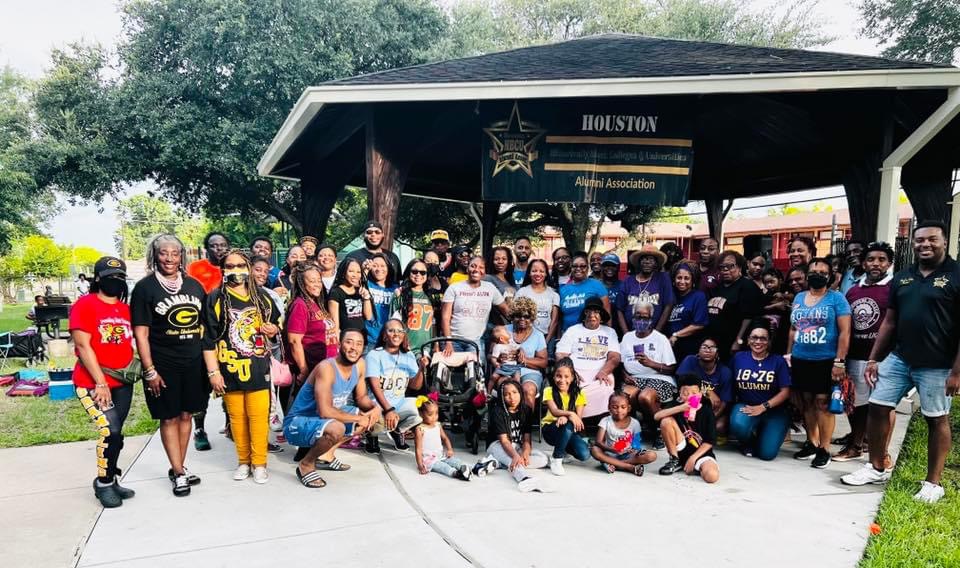 Group picture of participants of the HBCU Family Fest